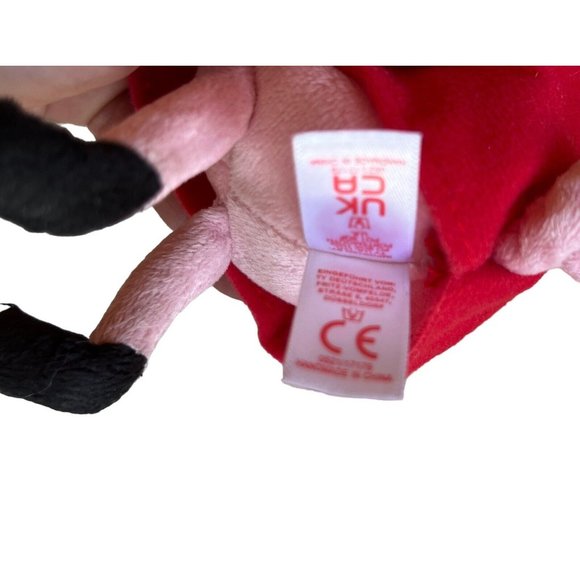 Ty Peppa Pig 2021 Teddy Bear NWT 8" Red Dress - Picture 11 of 13